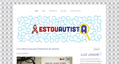 Desktop Screenshot of estouautista.com.br